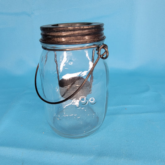 Small Mason Jar Candle Holder