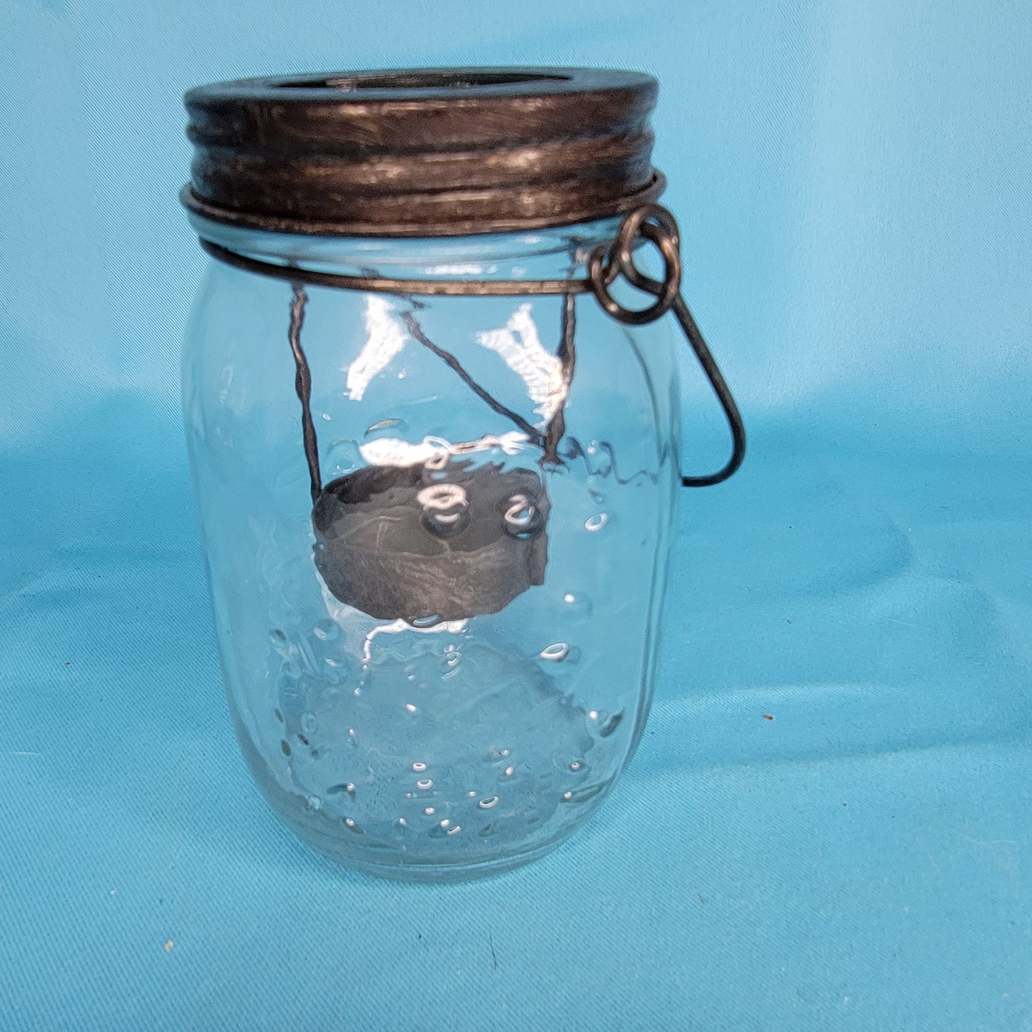 Small Mason Jar Candle Holder