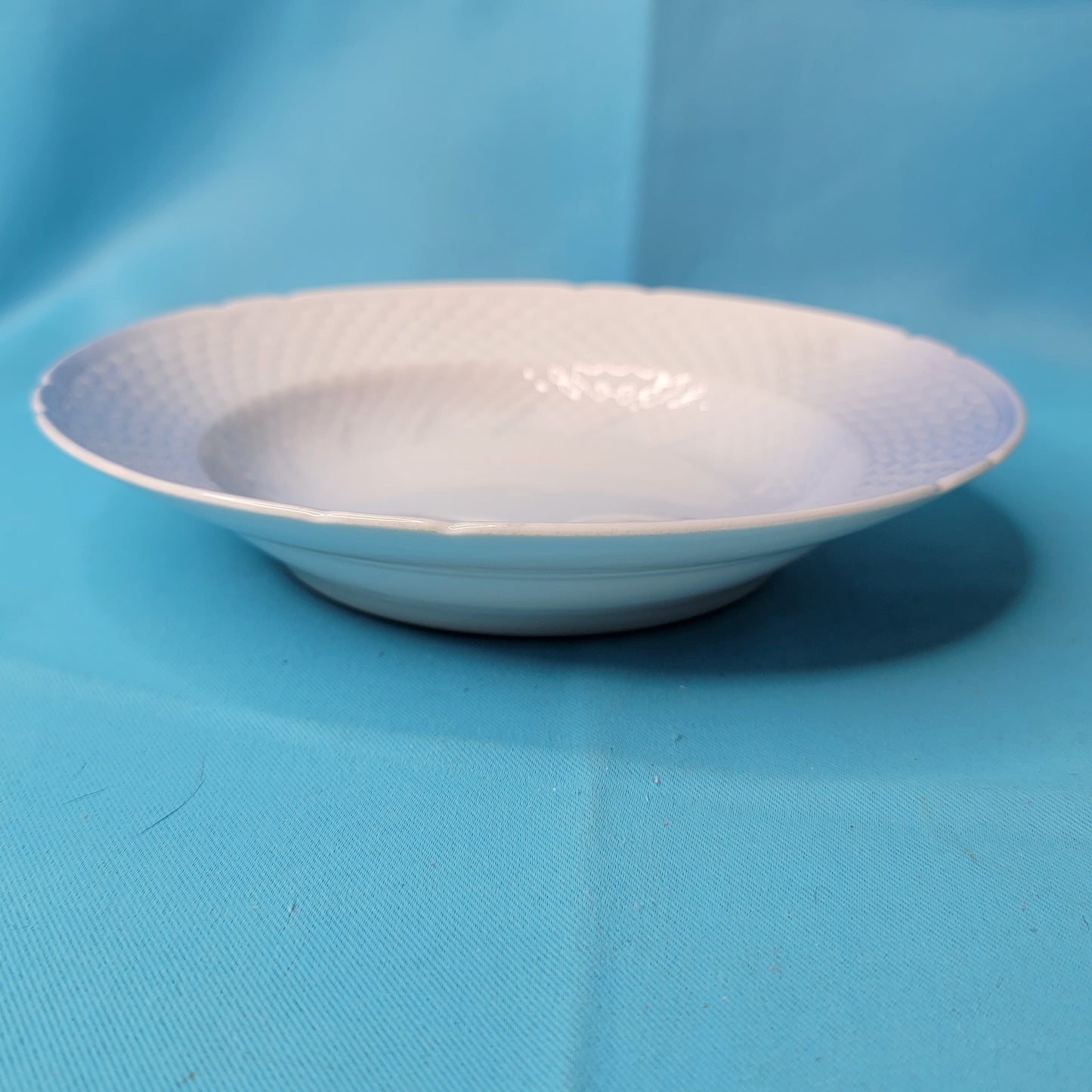 Bing and Grondahl Copenhagen Porcelain Seagull Rimmed Soup Bowl