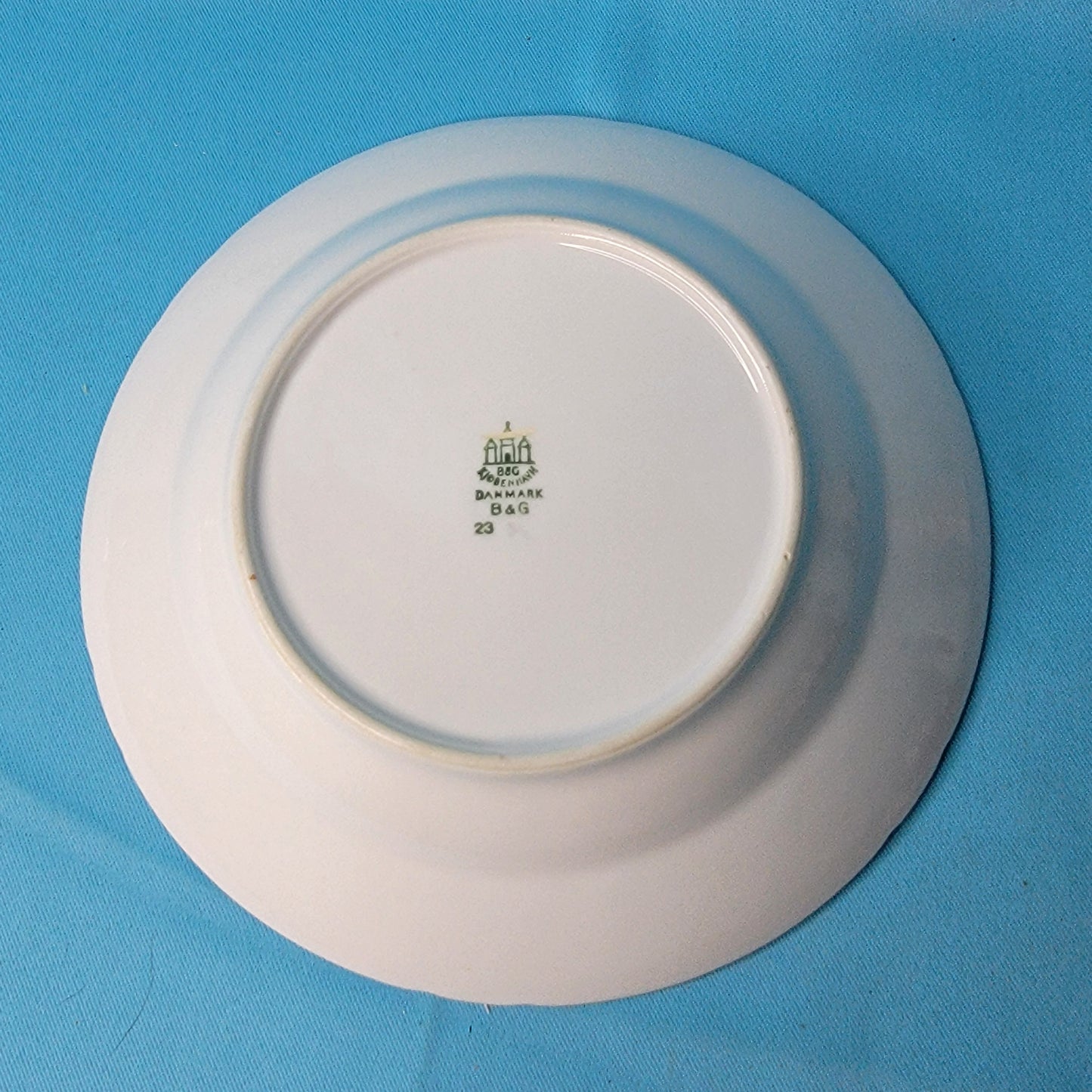 Bing and Grondahl Copenhagen Porcelain Seagull Rimmed Soup Bowl