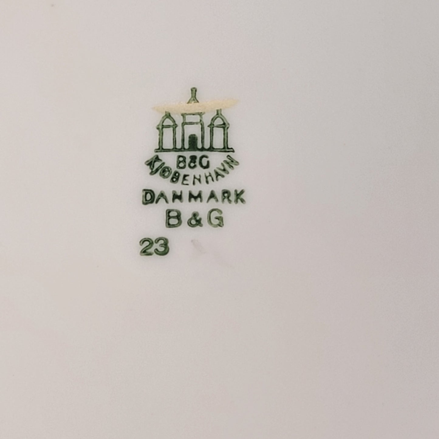 Bing and Grondahl Copenhagen Porcelain Seagull Rimmed Soup Bowl