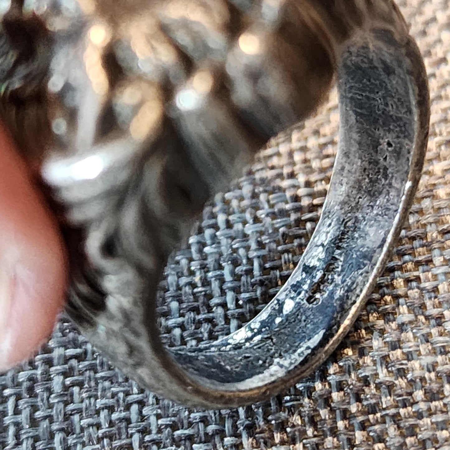 Sterling Silver Lion Ring Size 8.5