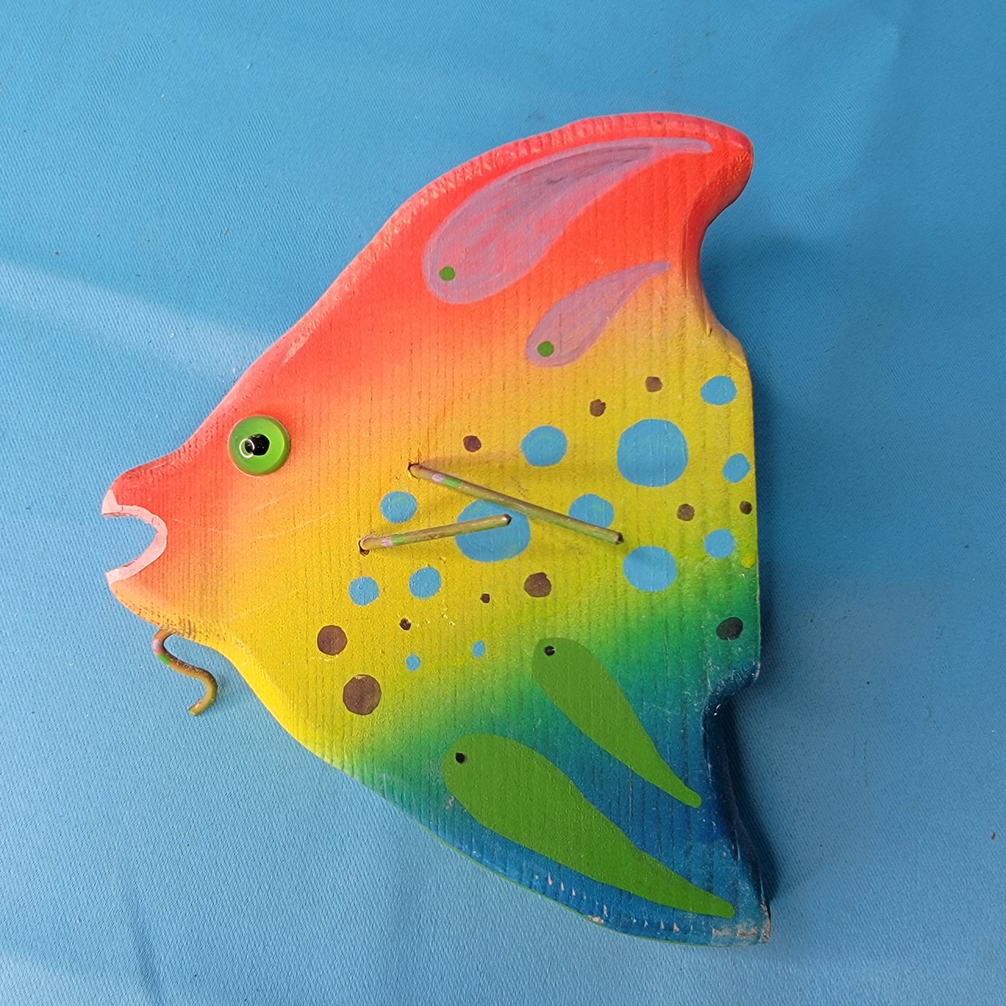 Unique Wood Fish Head Wall Hangings