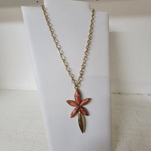 Premier Design Coral Flower Necklace