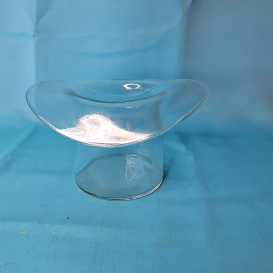 Glass Top Hat Vase