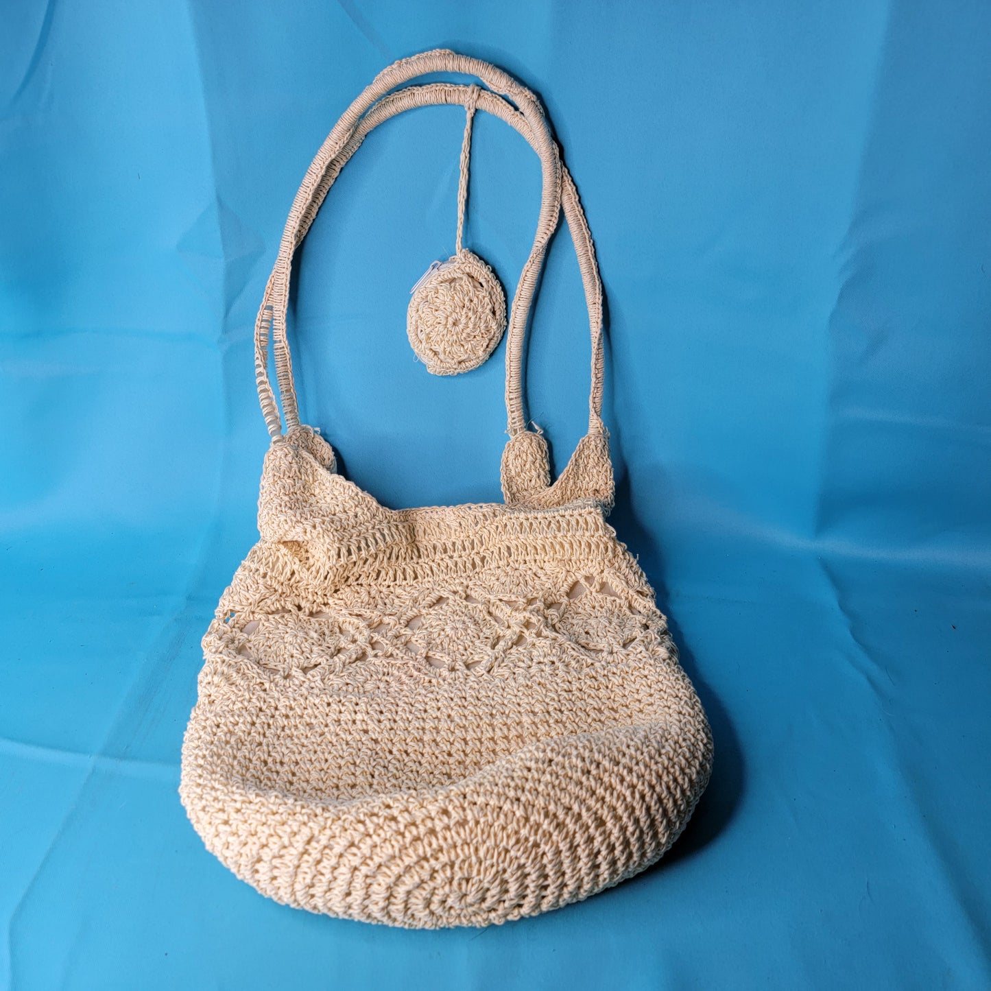 Crocheted Boho Tote Purse