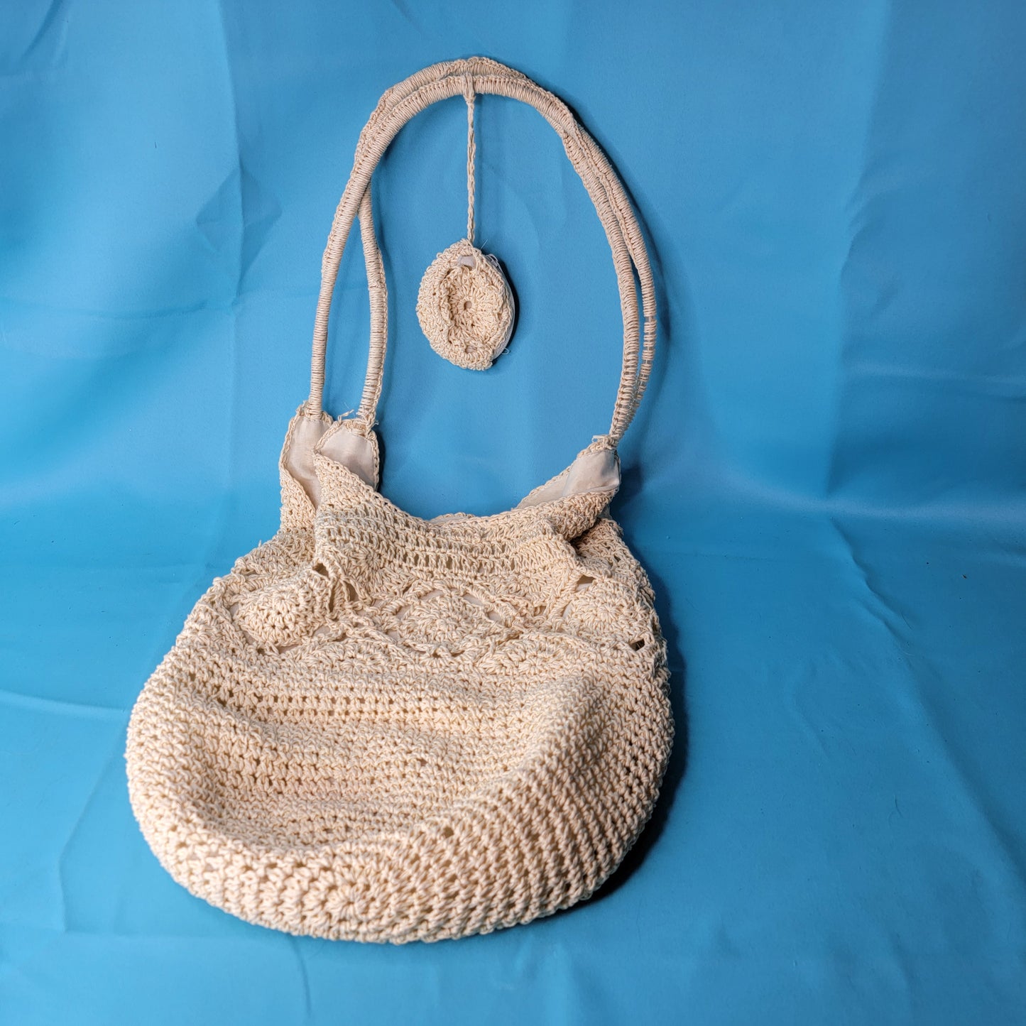 Crocheted Boho Tote Purse