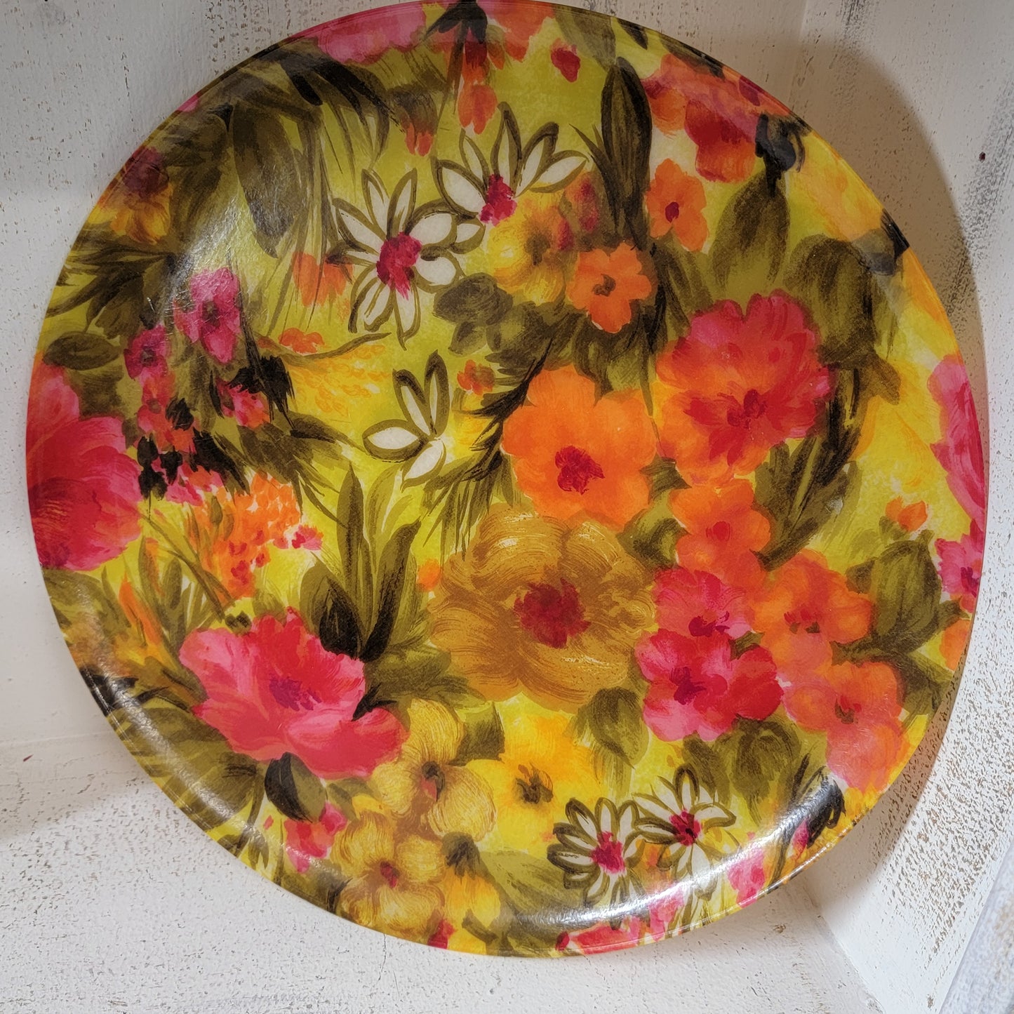 Mid Century Fiberglass Tray