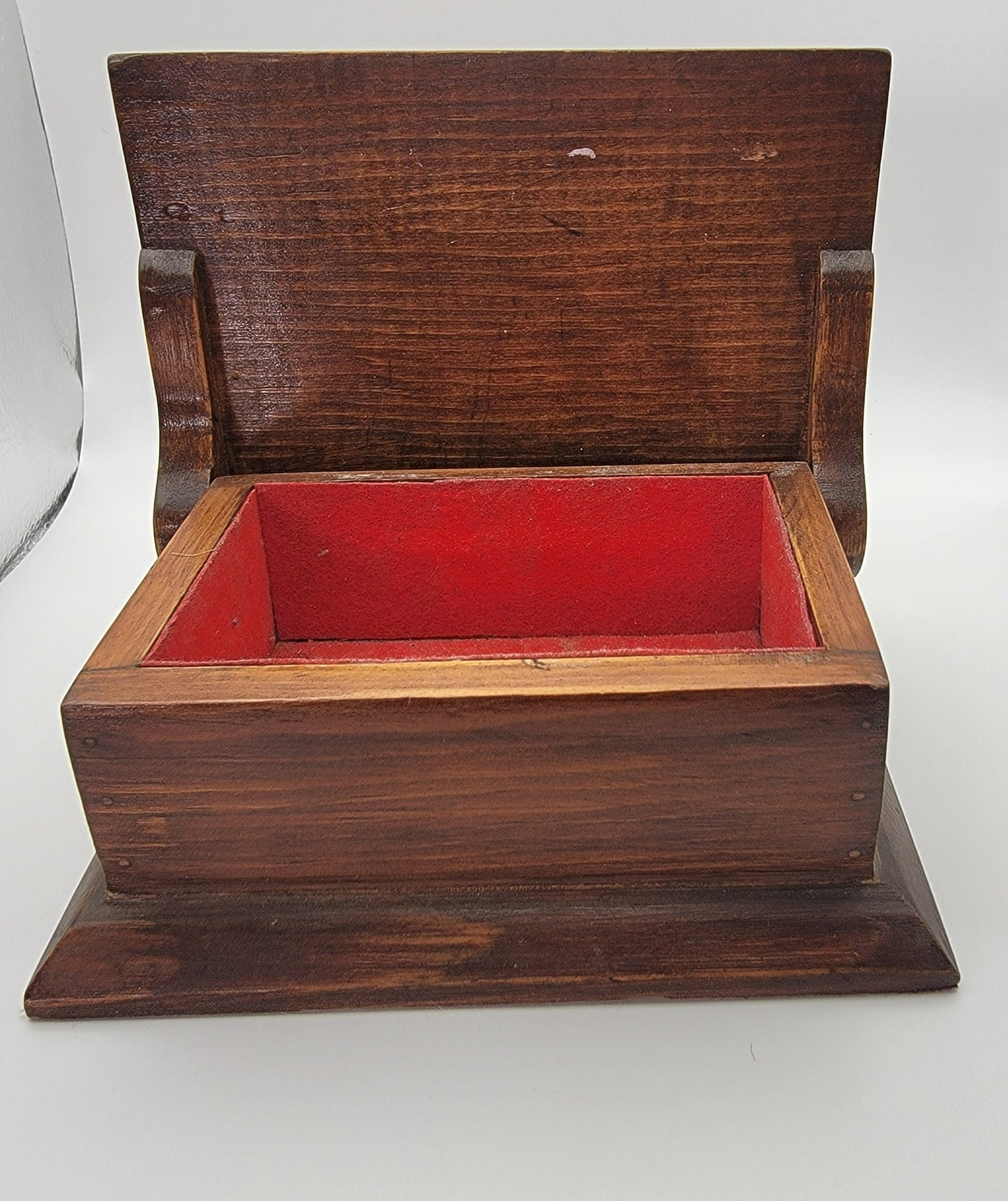 Vintage Wood Jewelry Box