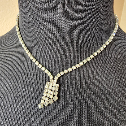 Vintage Rhinestone Necklace