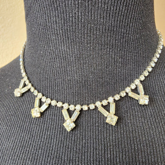 Vintage Rhinestone Necklace