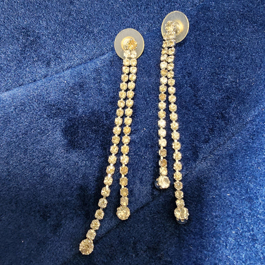 Vintage Long Cascade Earrings