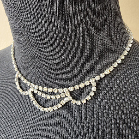 Vintage Rhinestone Necklace