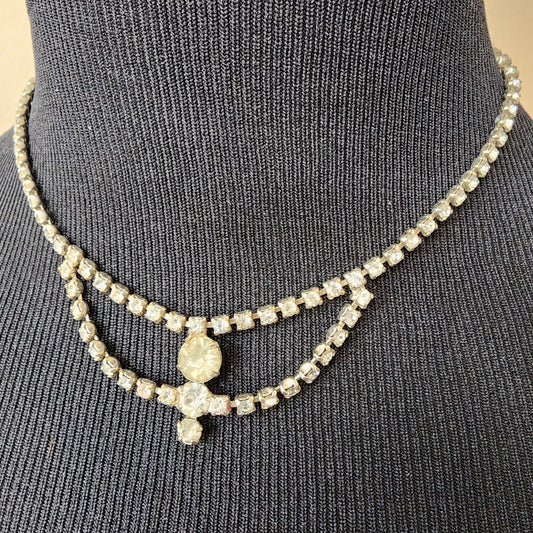 Vintage Rhinestone Necklace