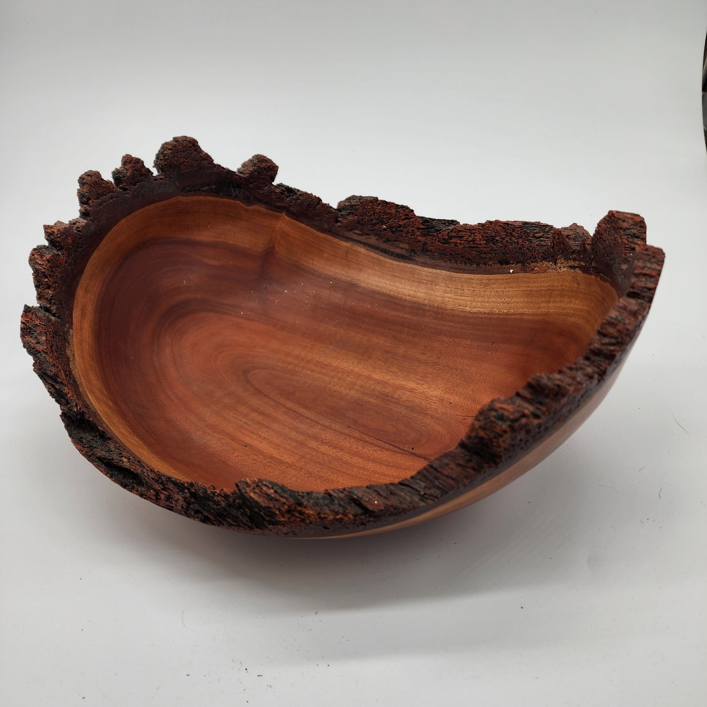 Raw Edge Iron Bark Eucalyptus Bowl