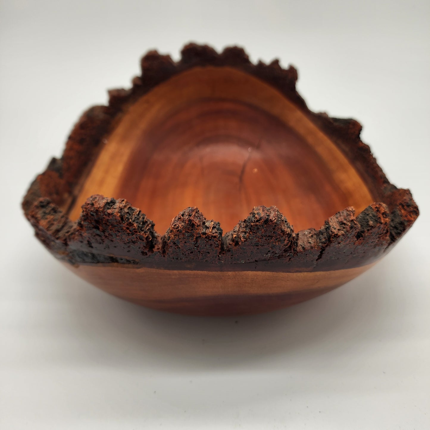 Raw Edge Iron Bark Eucalyptus Bowl