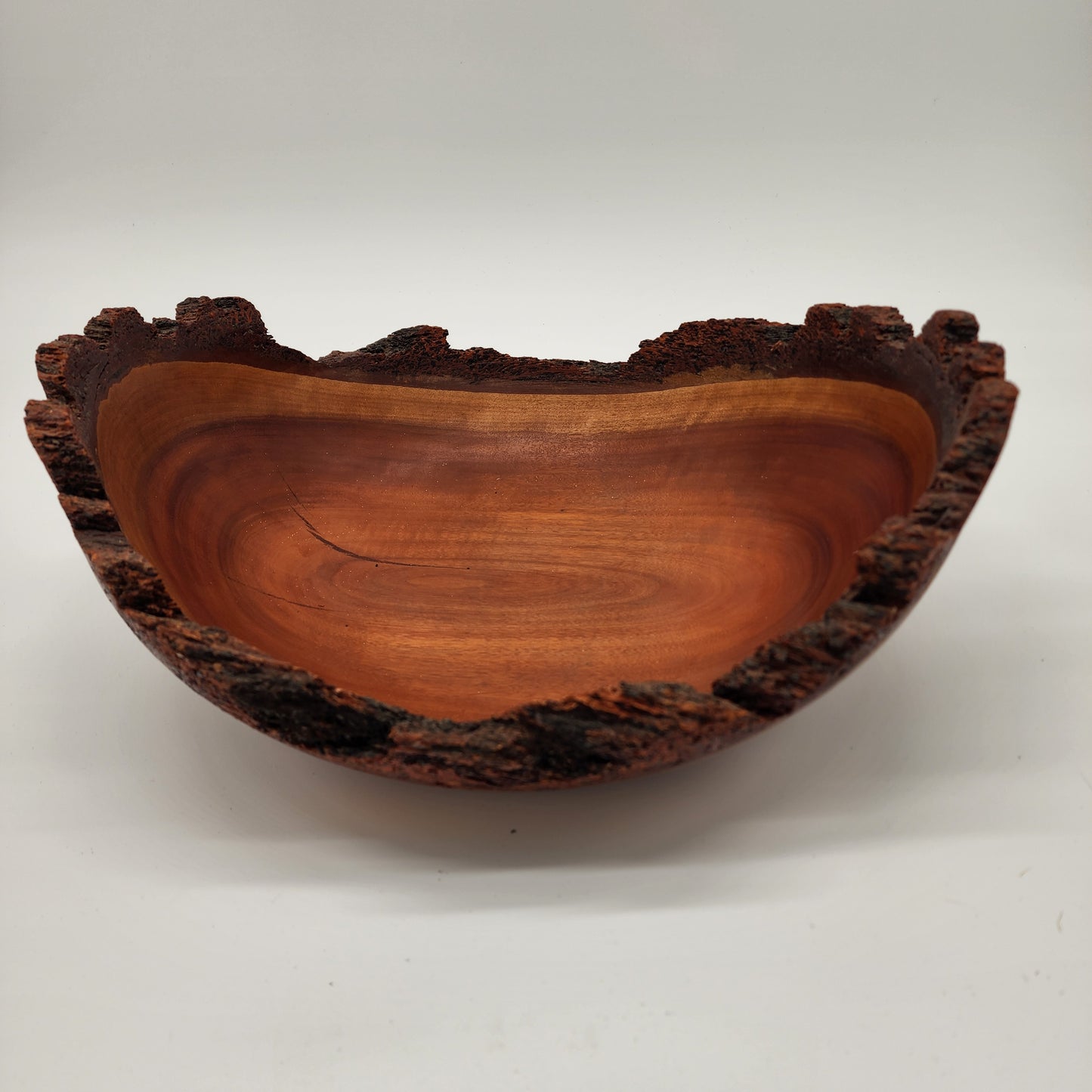 Raw Edge Iron Bark Eucalyptus Bowl