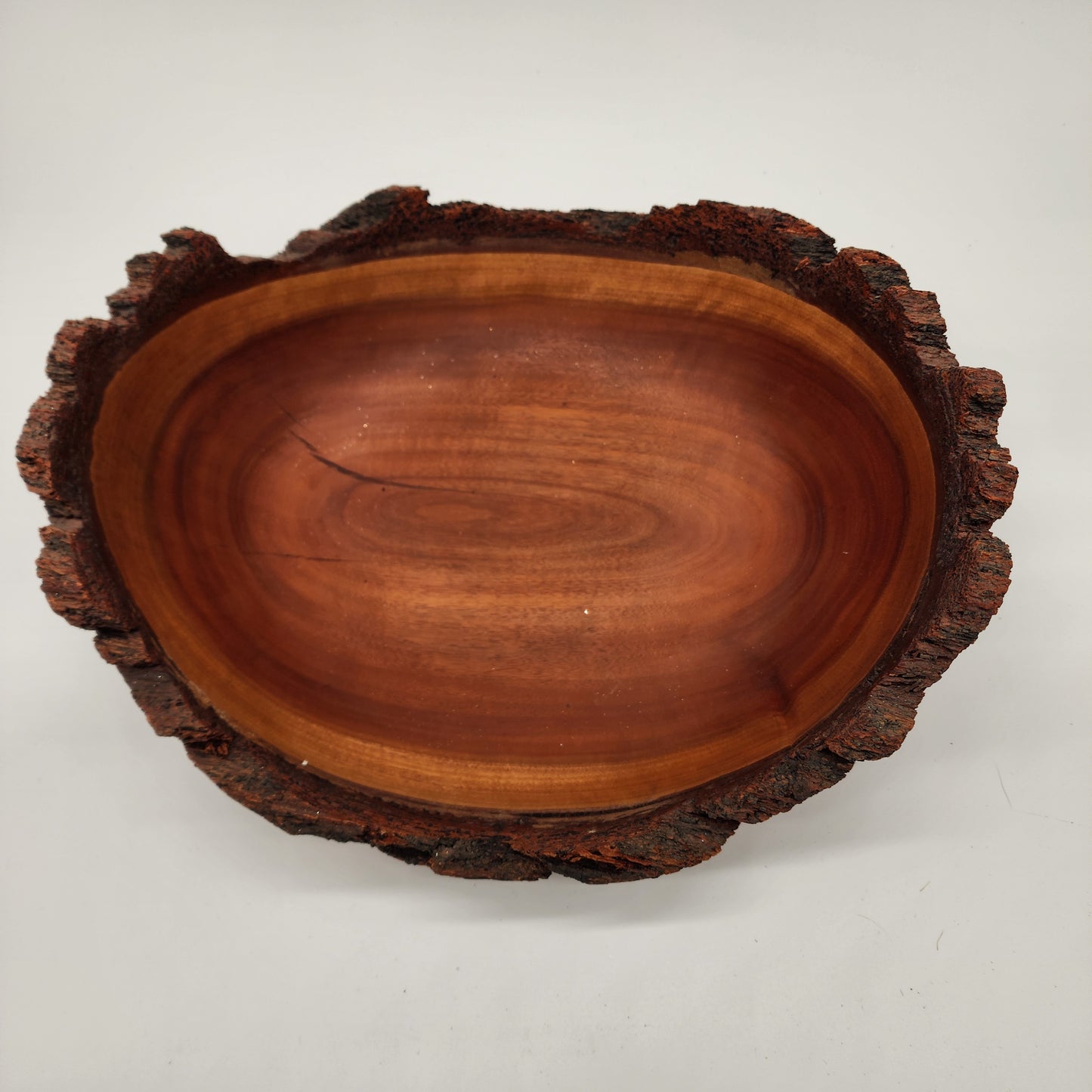 Raw Edge Iron Bark Eucalyptus Bowl