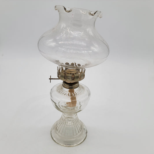 Miniature EAPG Oil Lamp with Shade