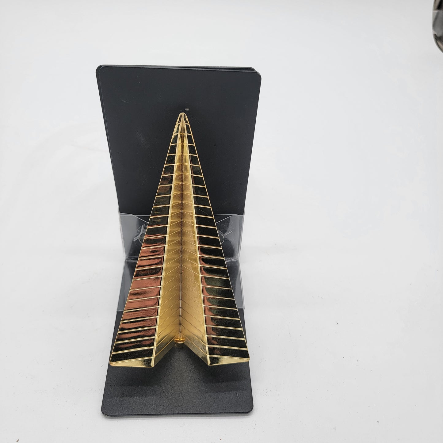 Brass Paper Airplane Bookends