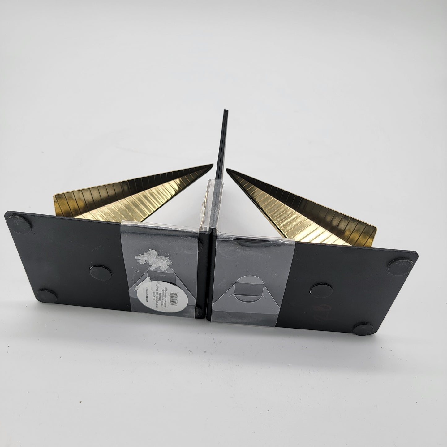 Brass Paper Airplane Bookends