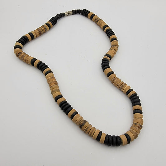 Cocnut Shell Beaded Necklace