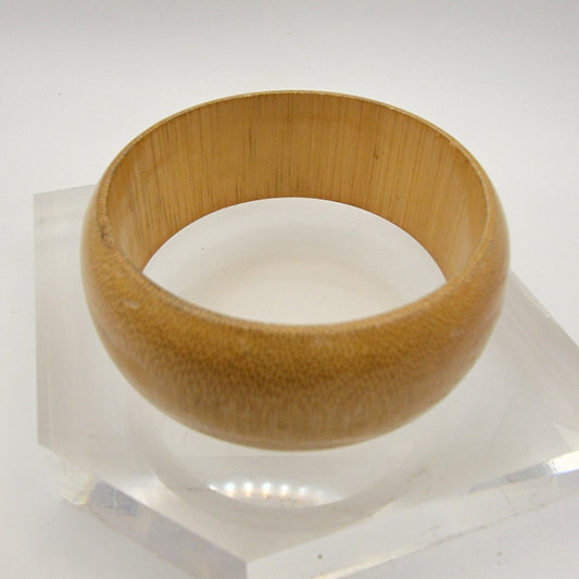 Light Wood Bangle Bracelet