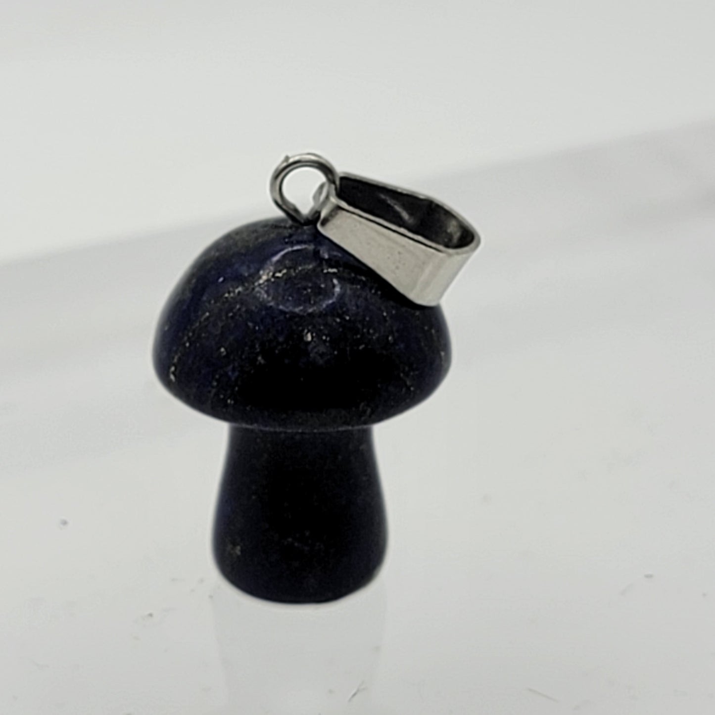 Lapis Mushroom Pendant