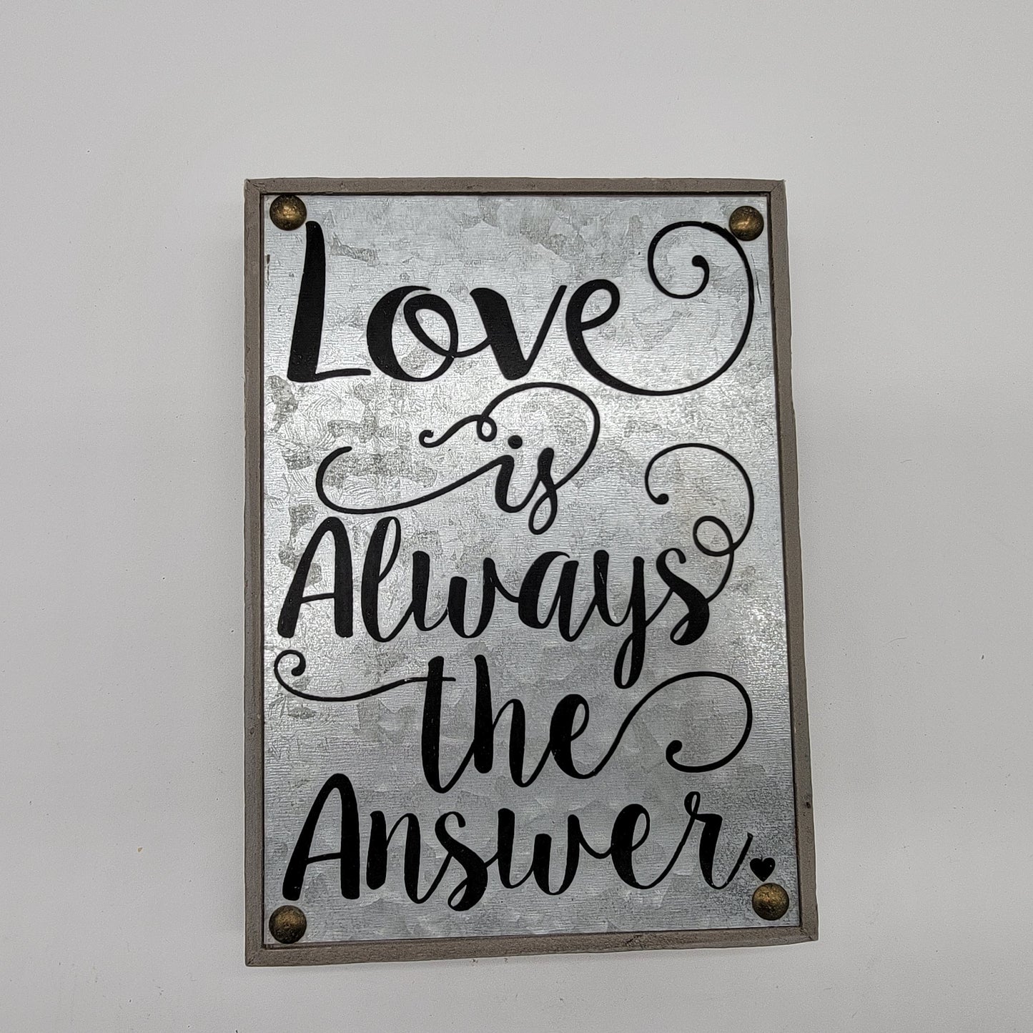 Love Is Always the Answer Wall Art