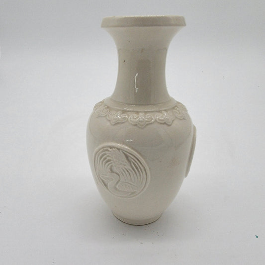 Pottery Vase with Ducks