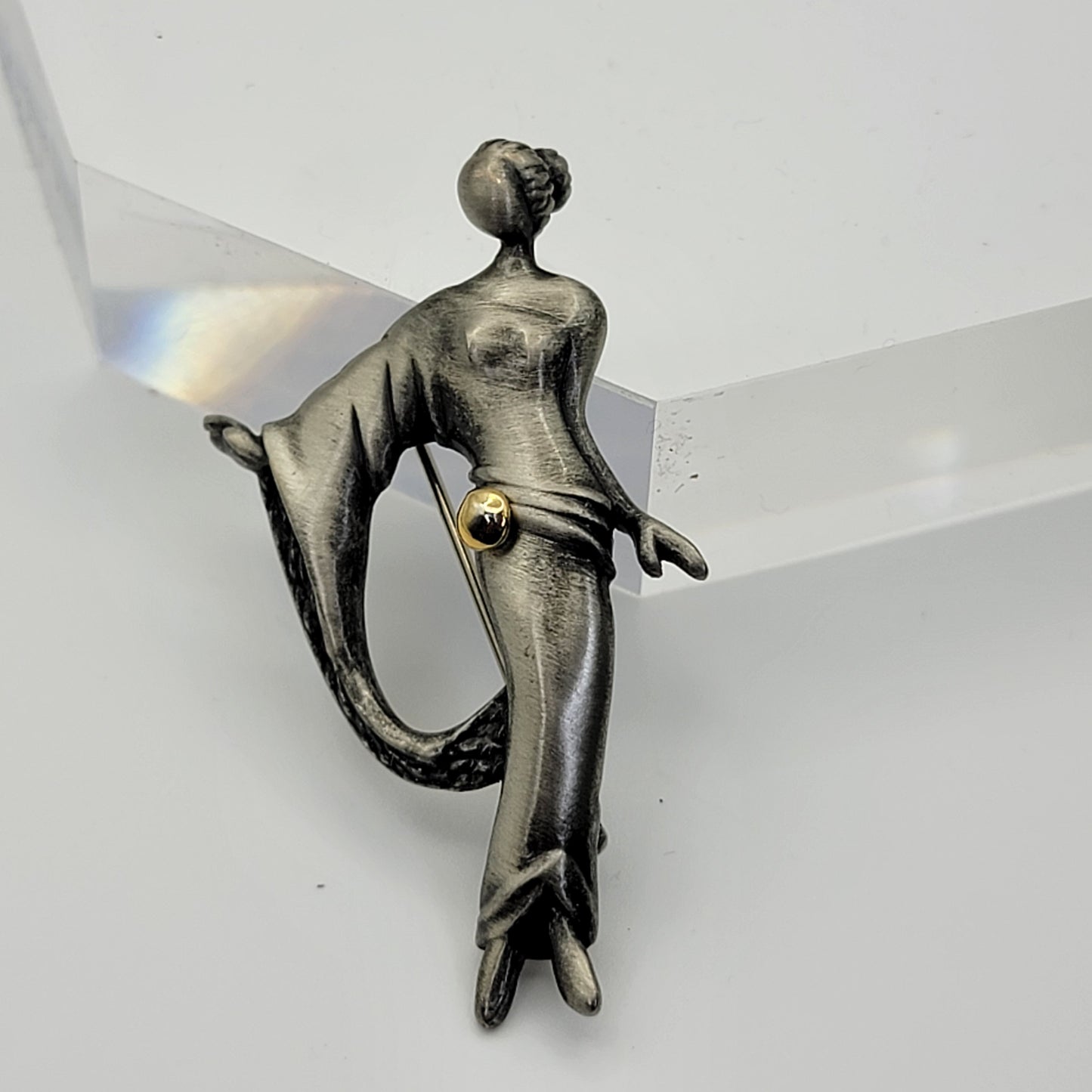 Modernist Geisha Brooch