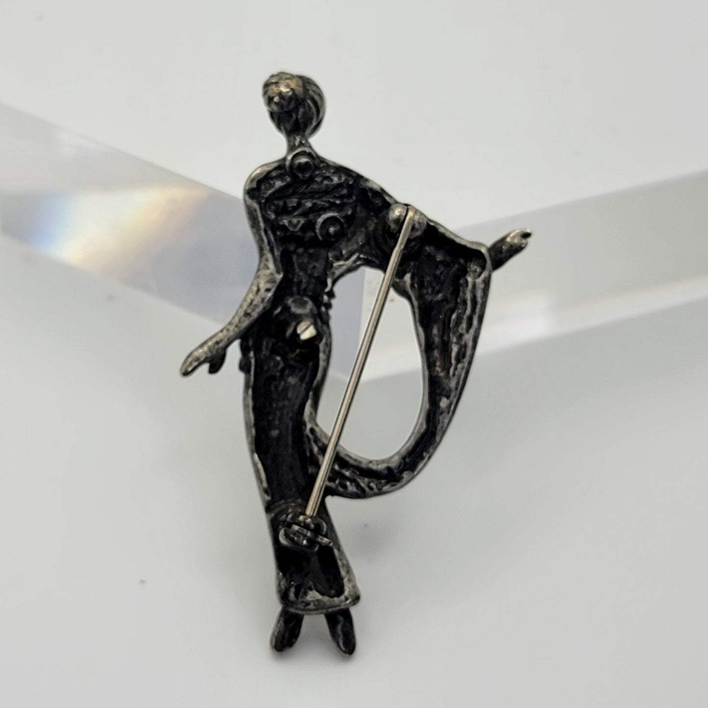 Modernist Geisha Brooch