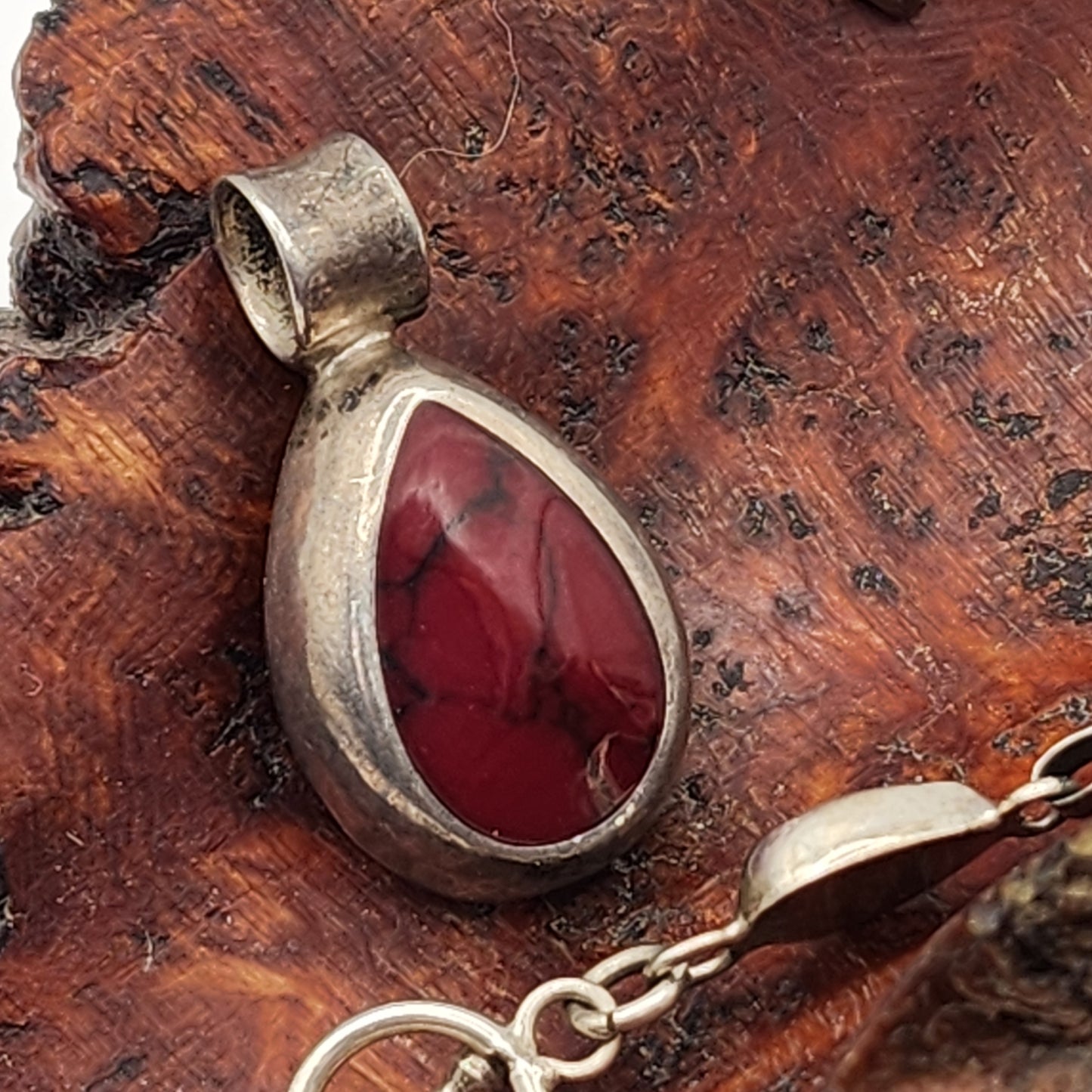 Red Jasper 925 Sterling Silver Set