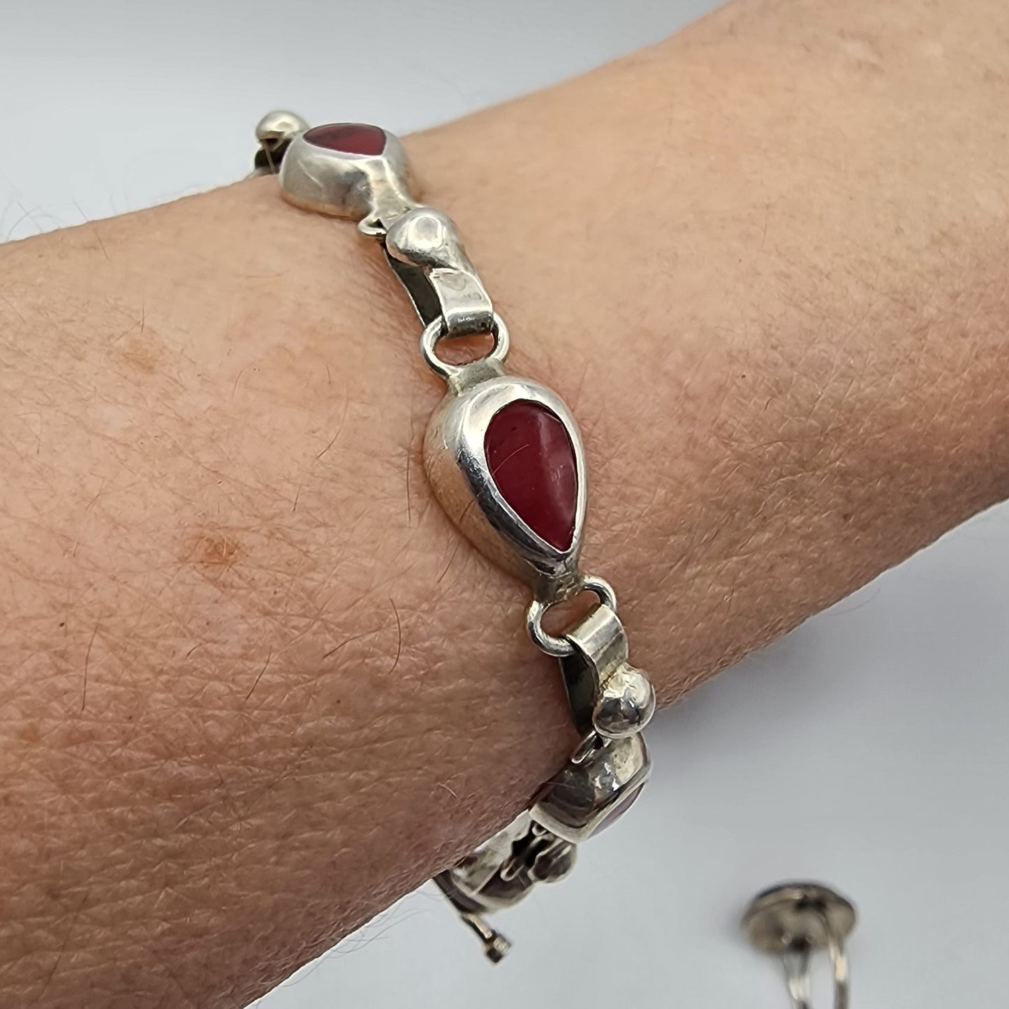 Red Jasper 925 Sterling Silver Set