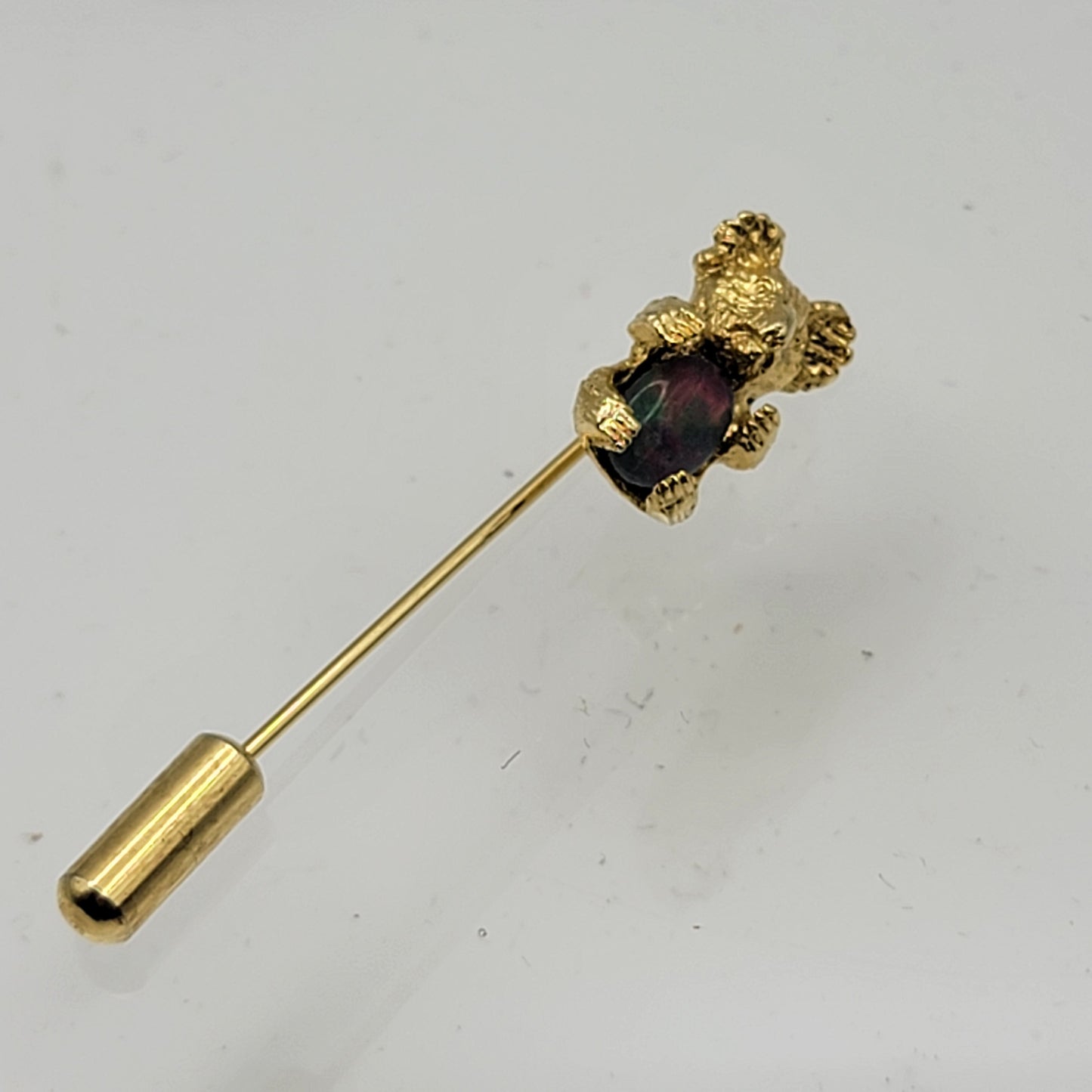 Vintage Quantas Airlines Gold Plated Koala Stick Pin