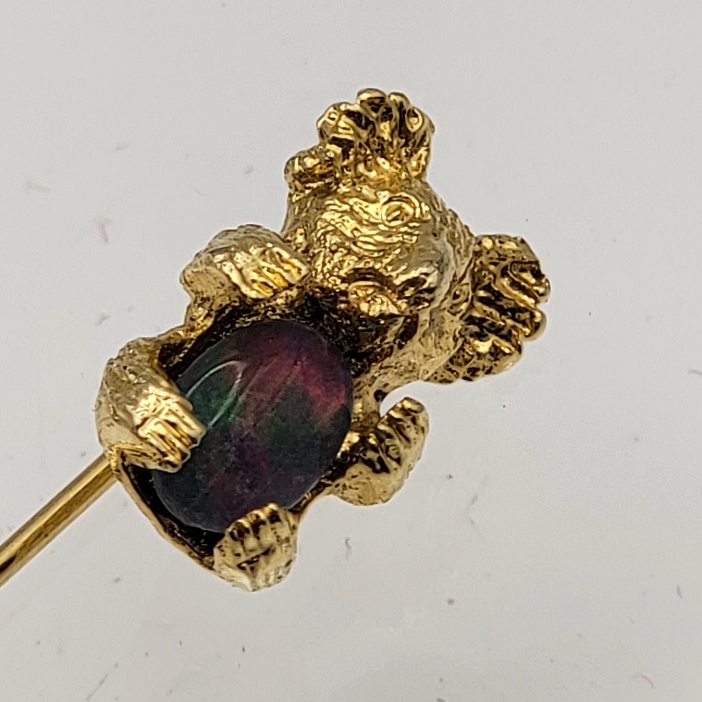 Vintage Quantas Airlines Gold Plated Koala Stick Pin