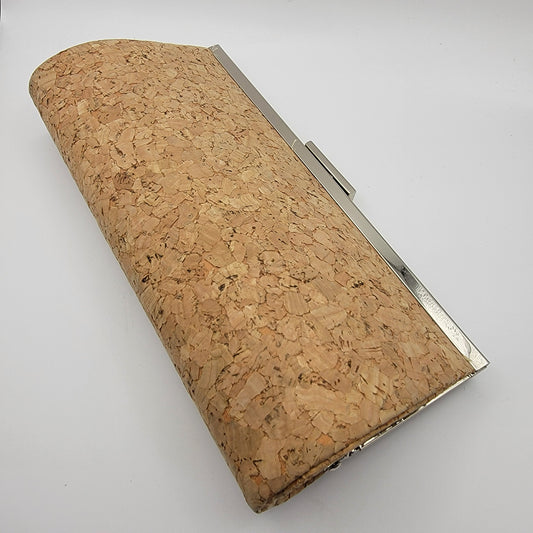 Vintage Cork Clutch Purse