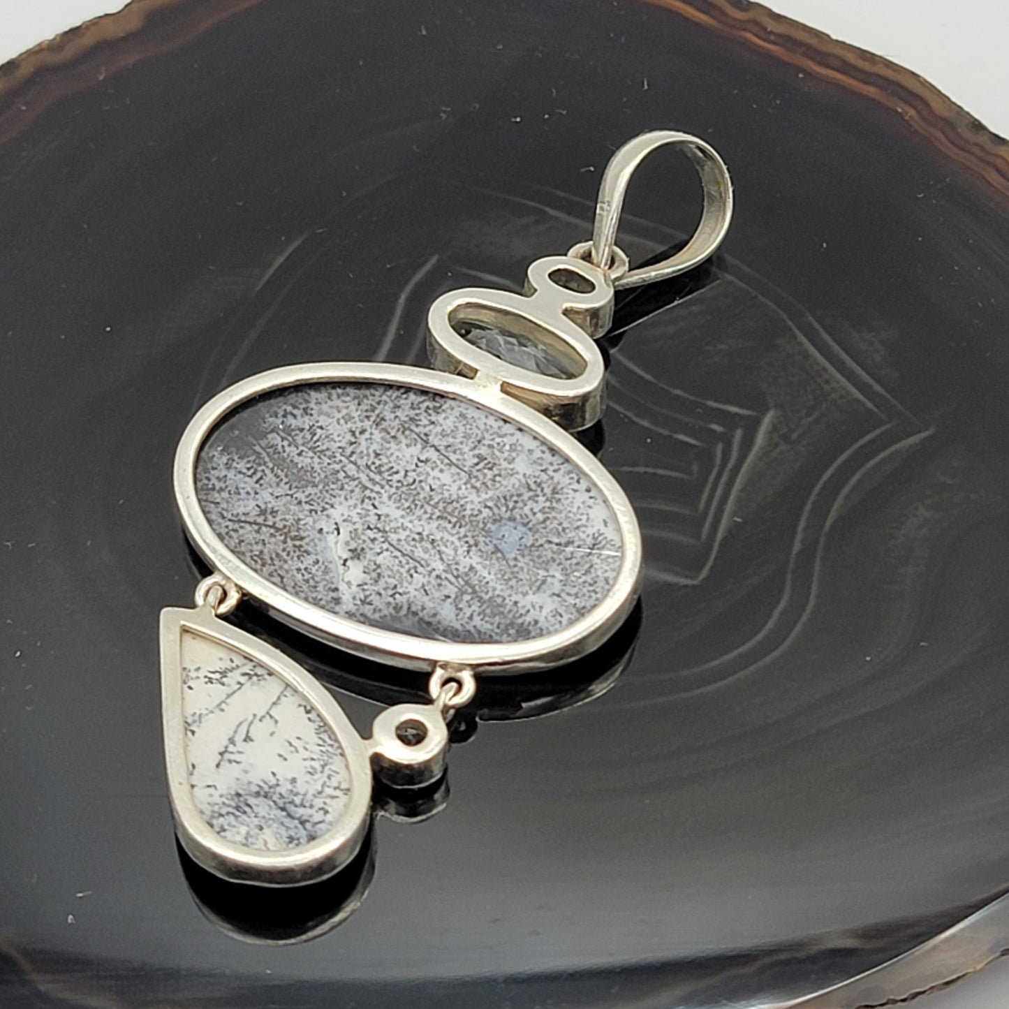 925 Sterling Merlinite Pendant