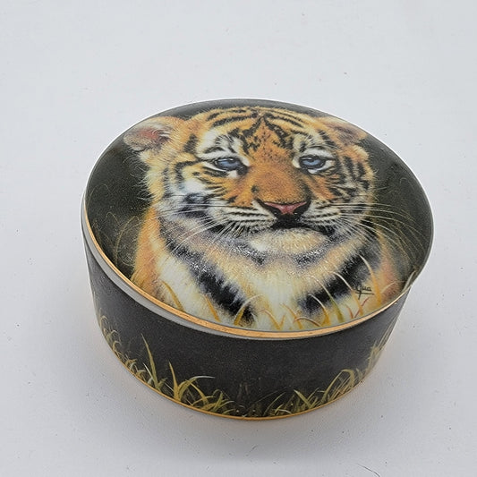Princeton Gallery Tiger Cub Trinket Box
