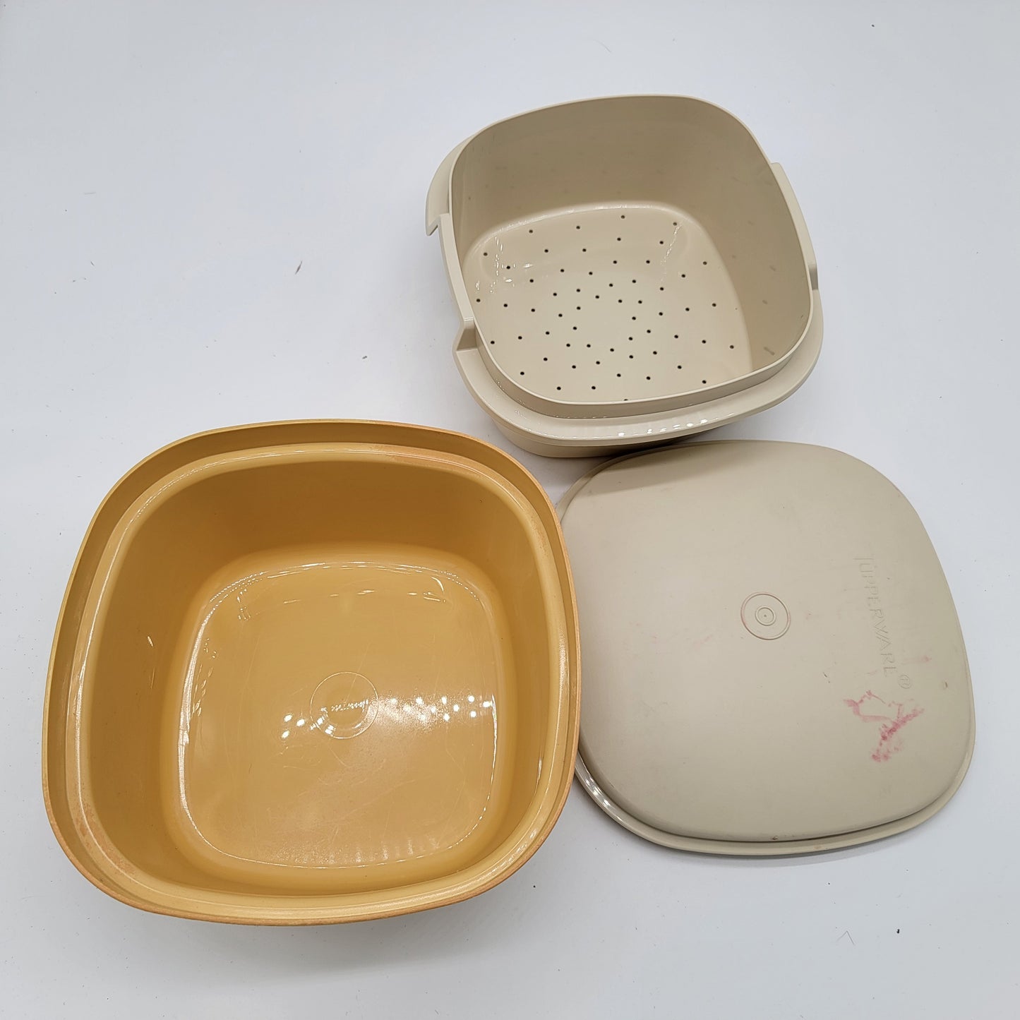 Vintage Tupperware Square Steamer