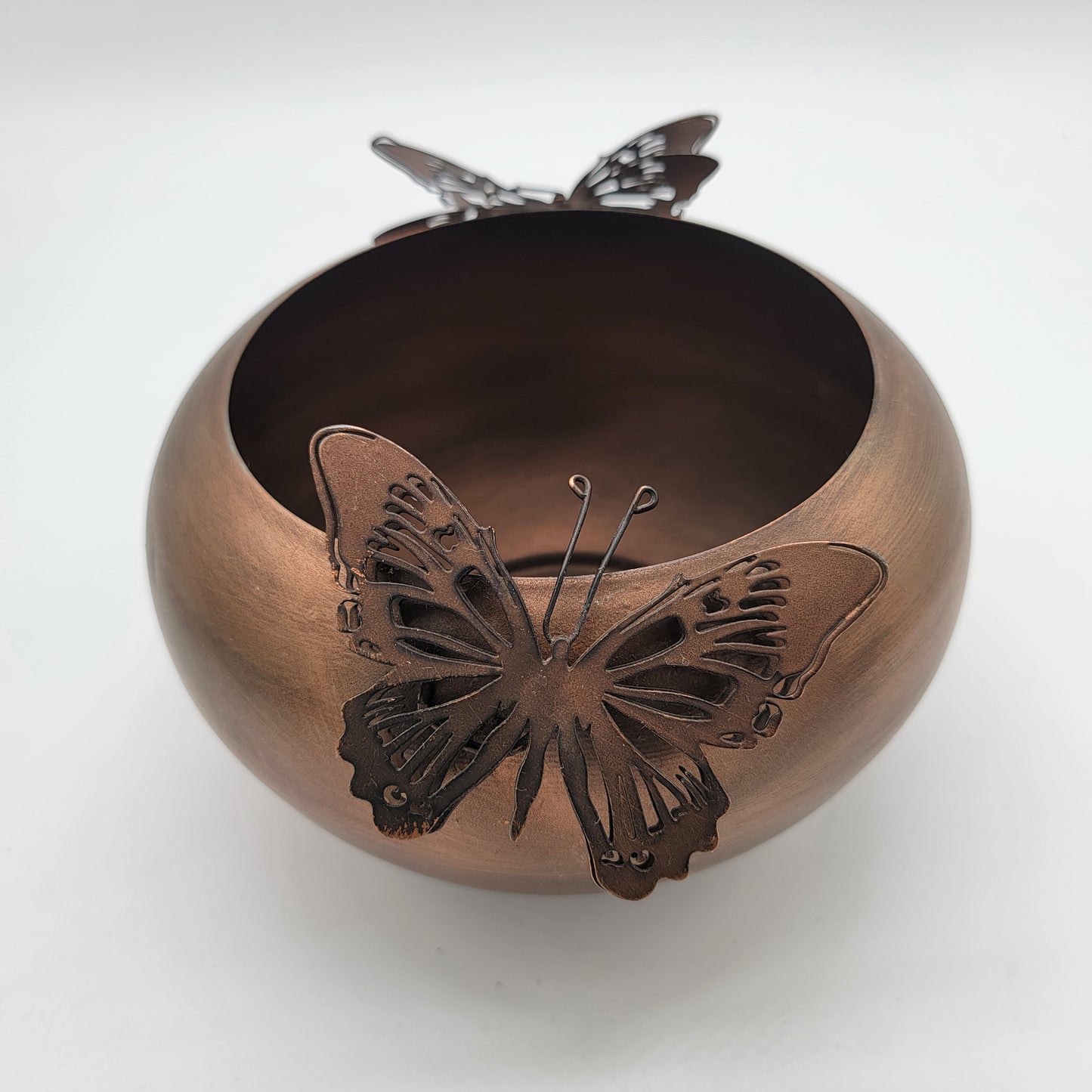 Copper Butterfly Planter