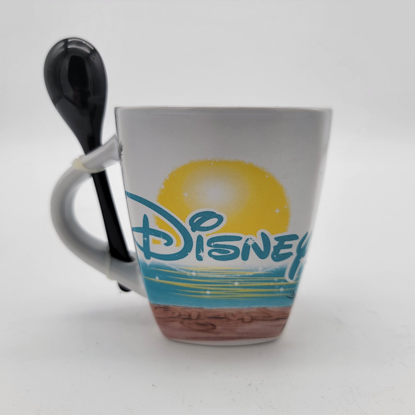 Jerry Leigh Mickey and Minnie Mouse Mug with Spoon