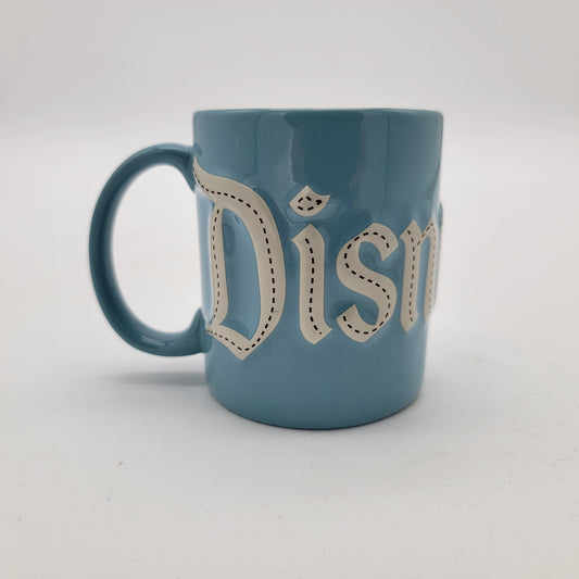 Embossed Blue Disneyland Mug