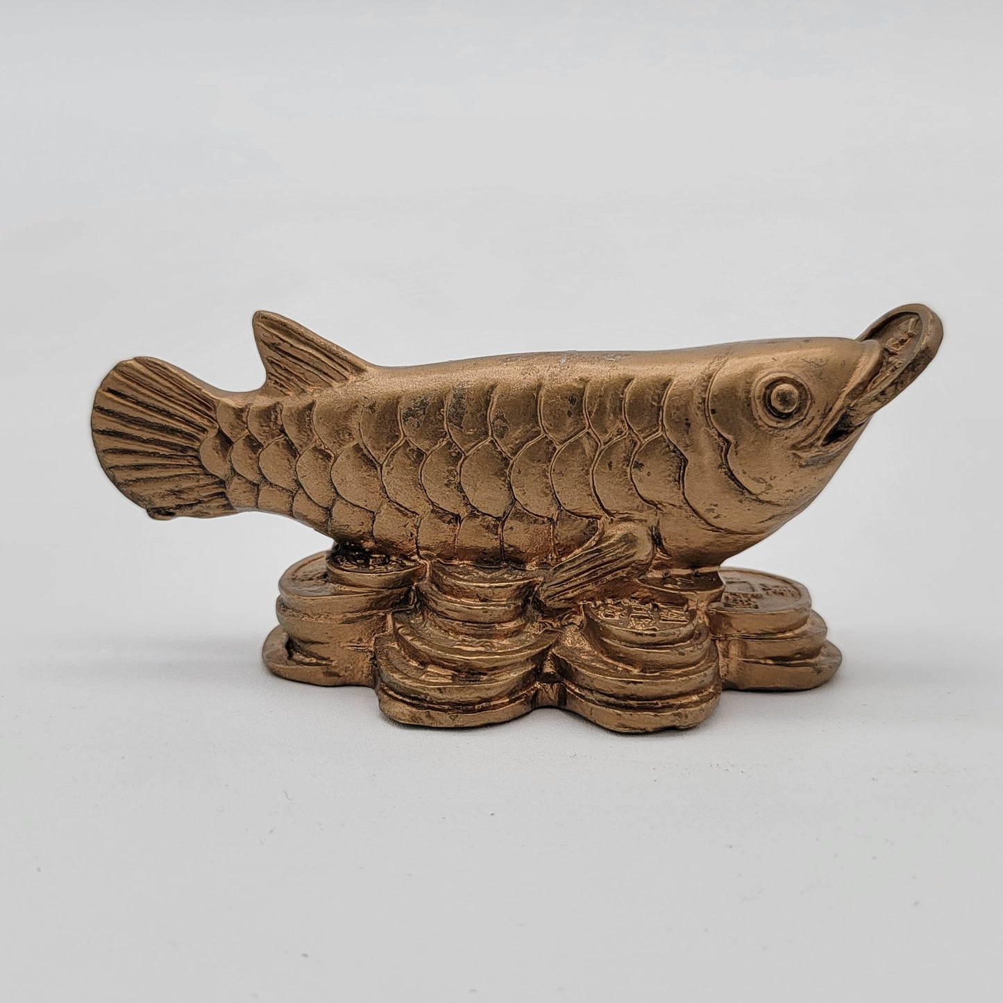 Brass Arowana Money Feng Shui Fish