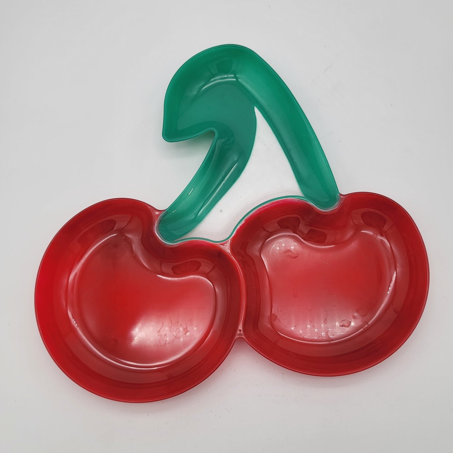 Cherries Plastic Serving Bowl