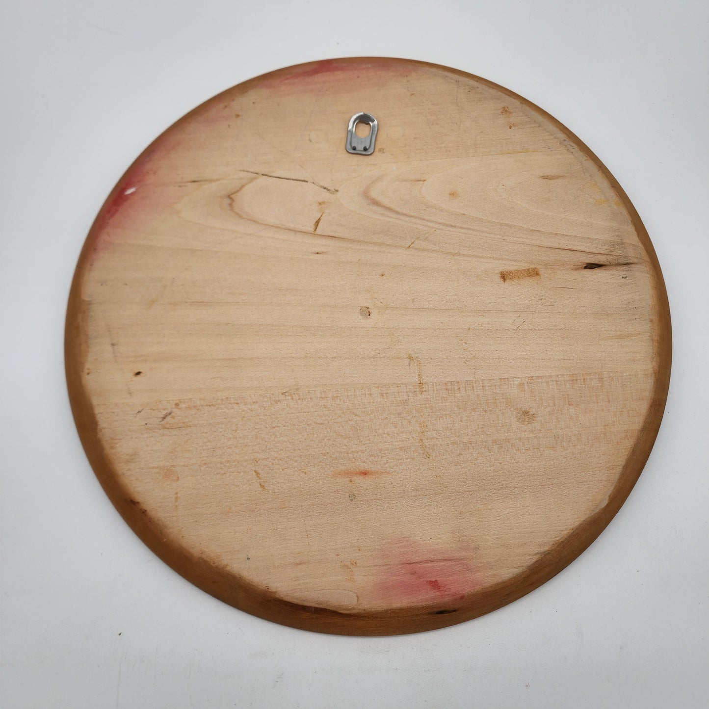 Vintage Hand Painted Wood Toleware Platter