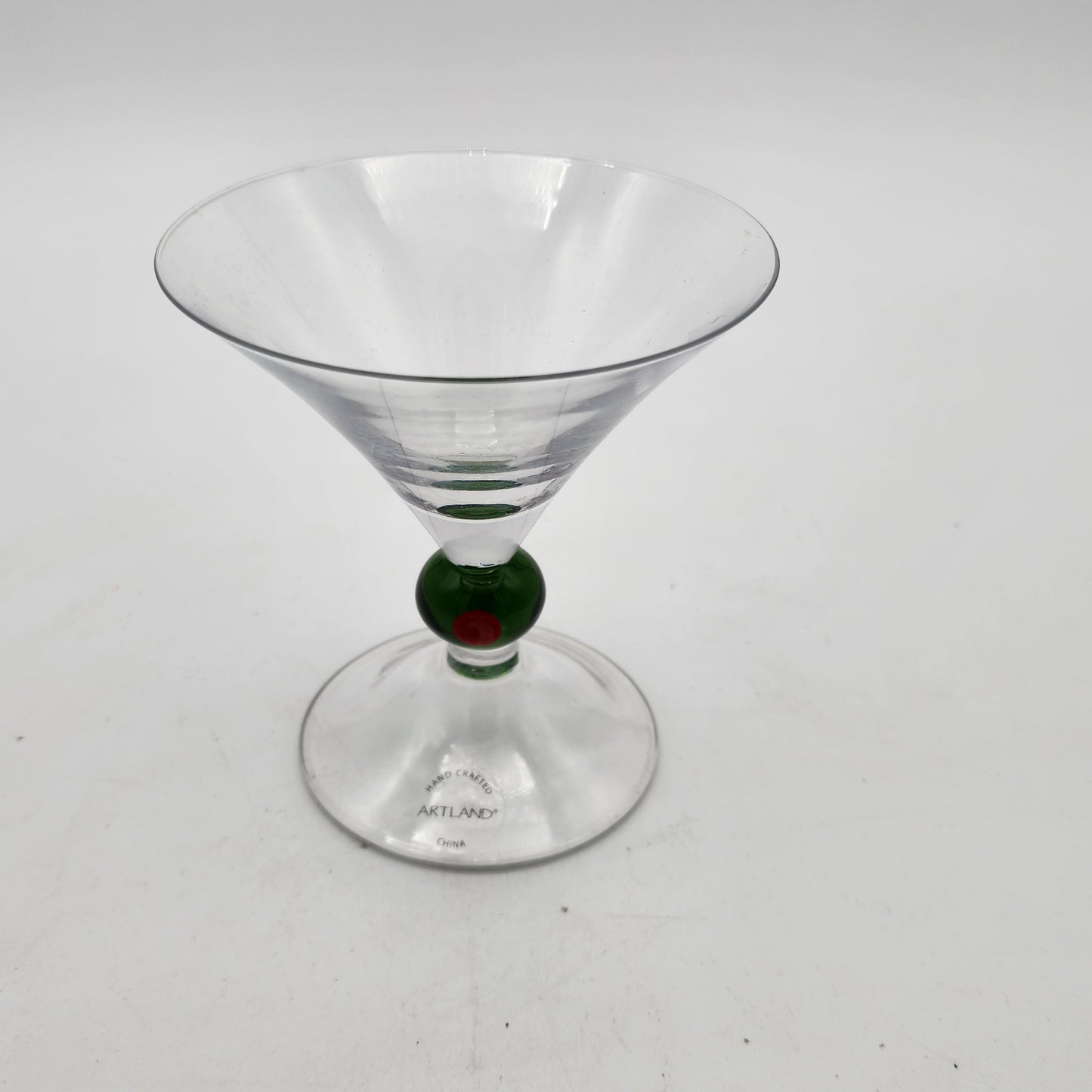 Artland Martini Glasses with Olives