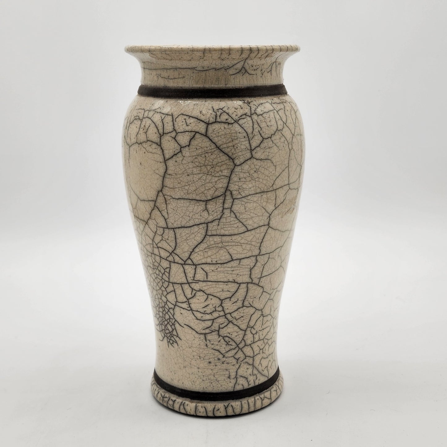 Large Raku Pottery Vase