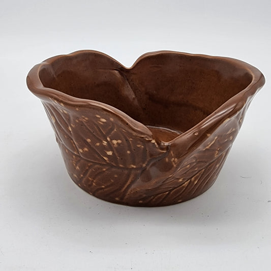 Portugal Brown Wrapped Leaf Planter