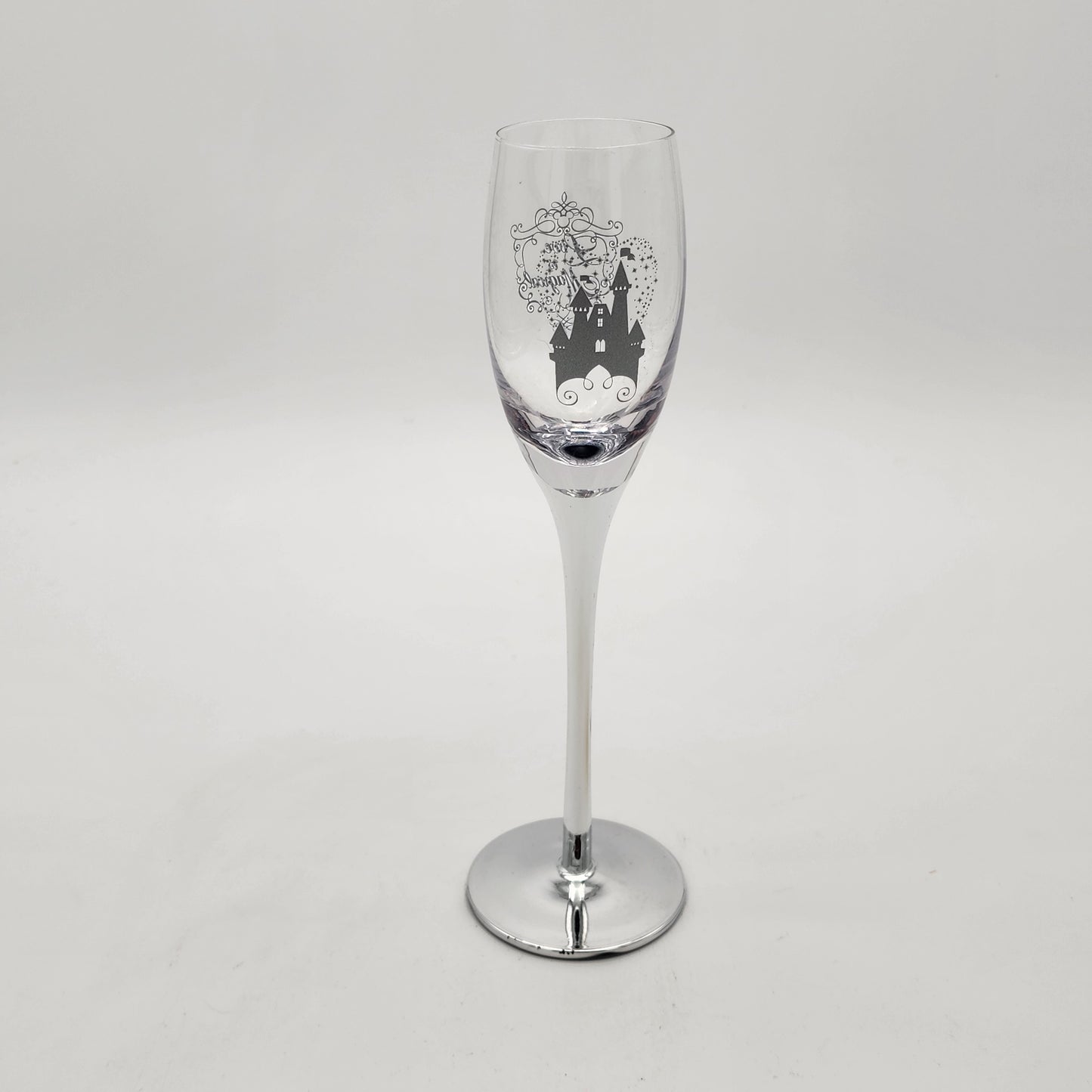 Unique Disney Castle Champagne Flutes